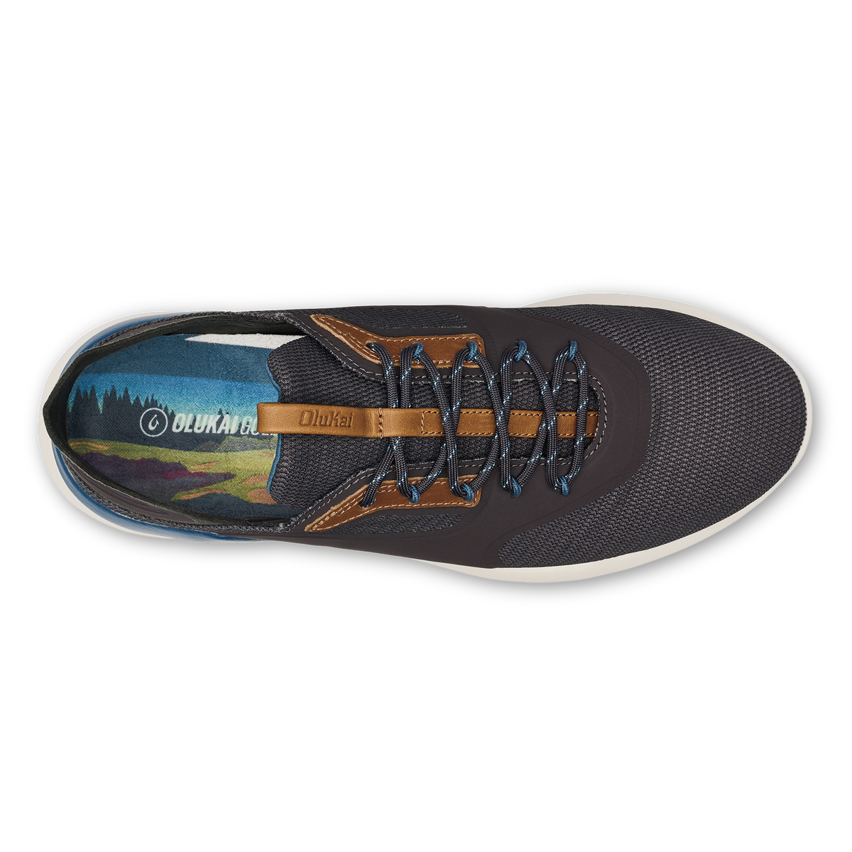 OluKai Kā‘anapali Men’s Golf Shoe - Pavement / Vintage Blue | Men OluKai on sale