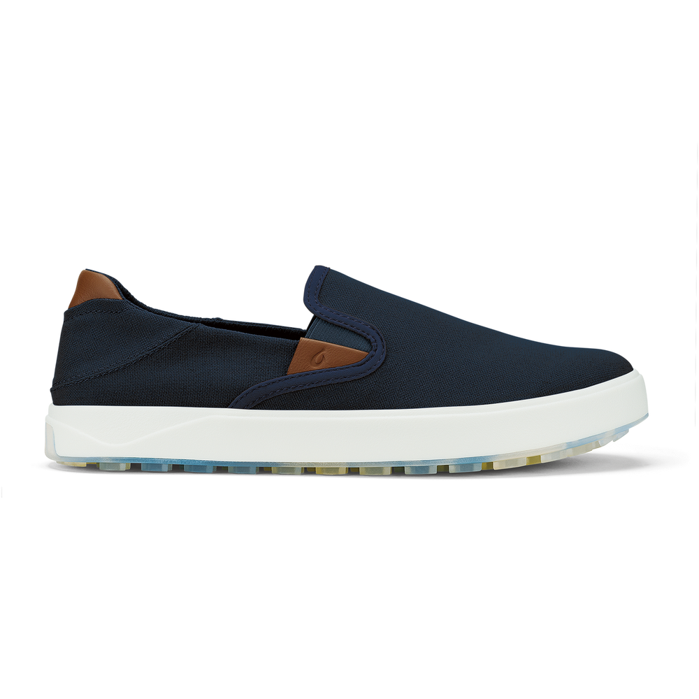 Wai‘alae Slip On Men’s Golf Shoes - Trench Blue | Men OluKai outlet
