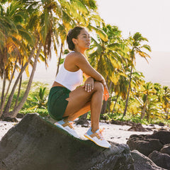 Wailuku Women’s Athletic Shoes - Bright White / Sea Ice | Women OluKai discount