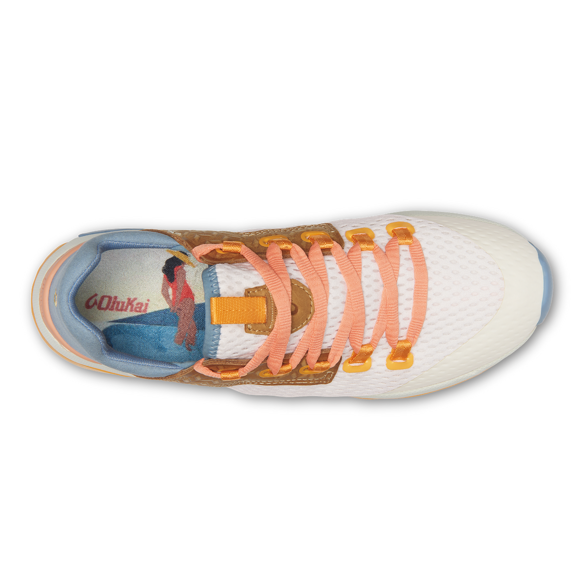 Wailuku Women’s Athletic Shoes - Bright White / Sea Ice | Women OluKai discount