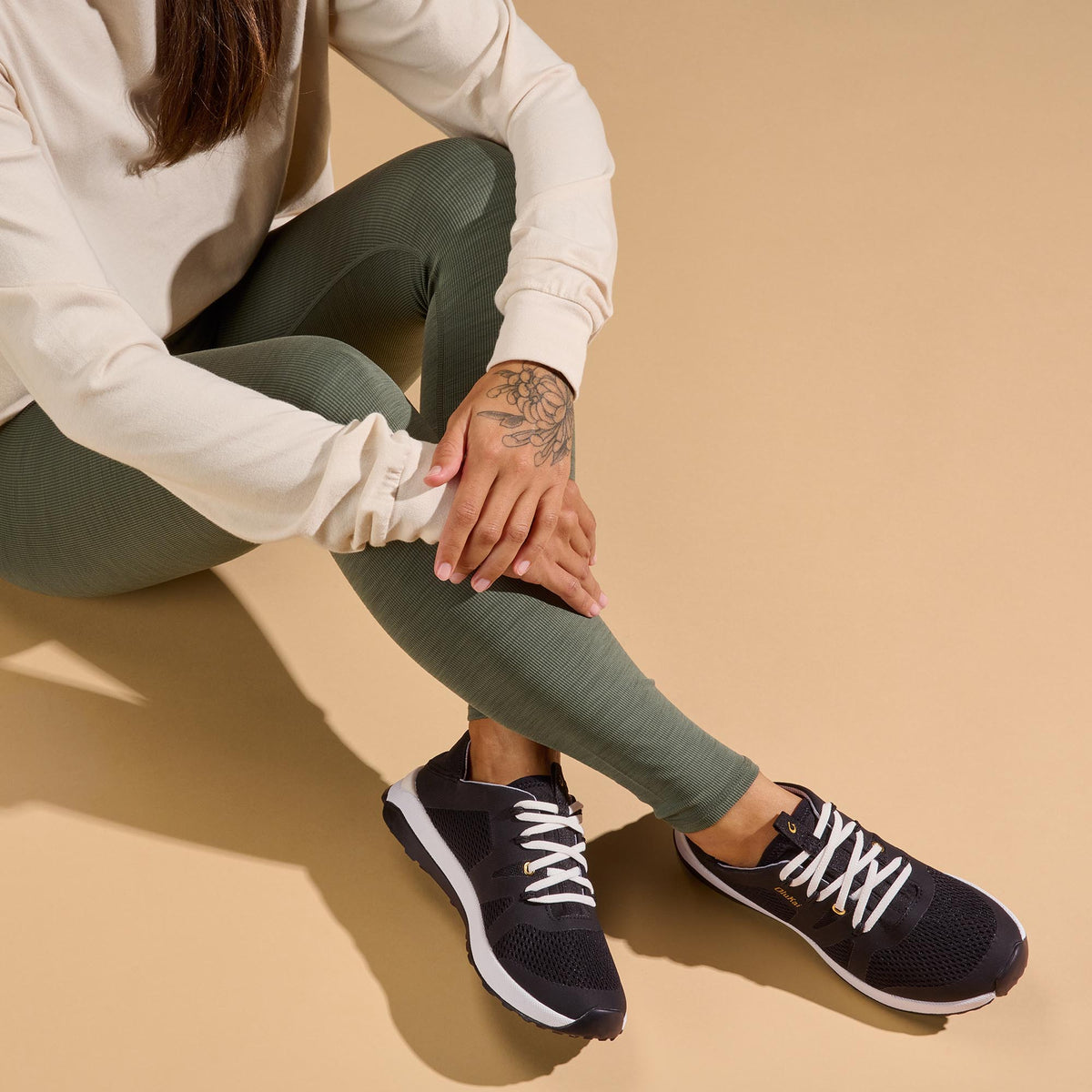 Huia Women’s Athleisure Shoes - Black | Women OluKai on sale