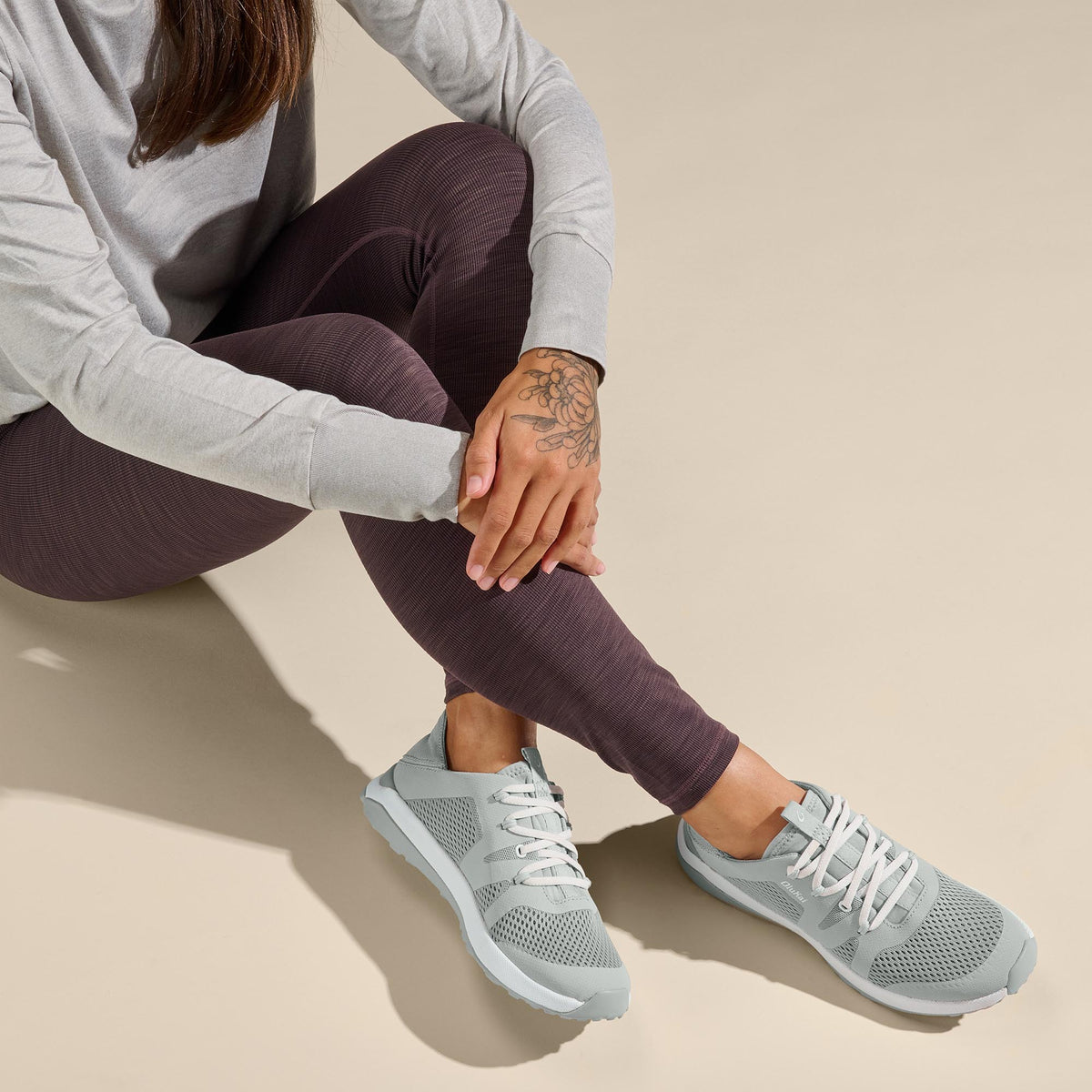 Huia Women’s Athleisure Shoes - Pale Grey | Women OluKai discount