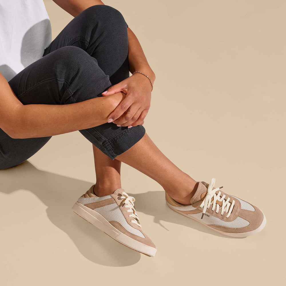 Kīlea Women’s Sneaker Shoes - Tan / Tapa | Women OluKai near me