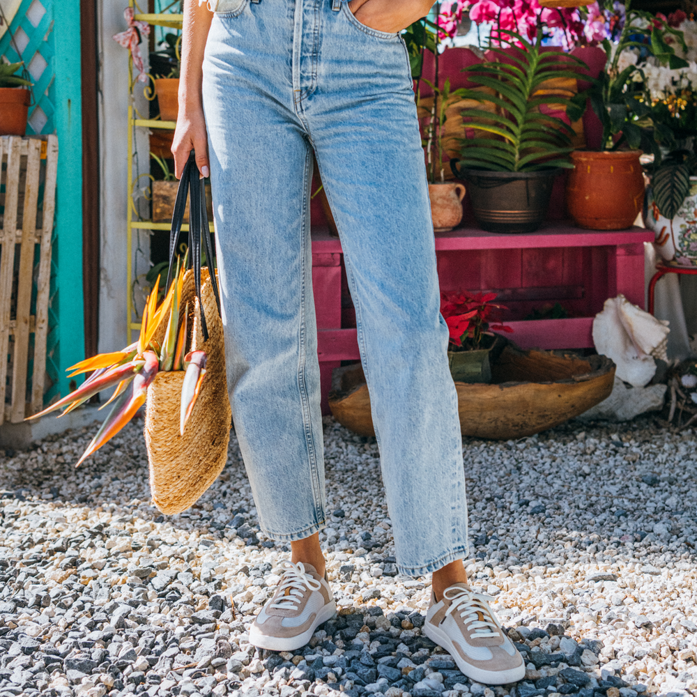 Kīlea Women’s Sneaker Shoes - Tan / Tapa | Women OluKai near me