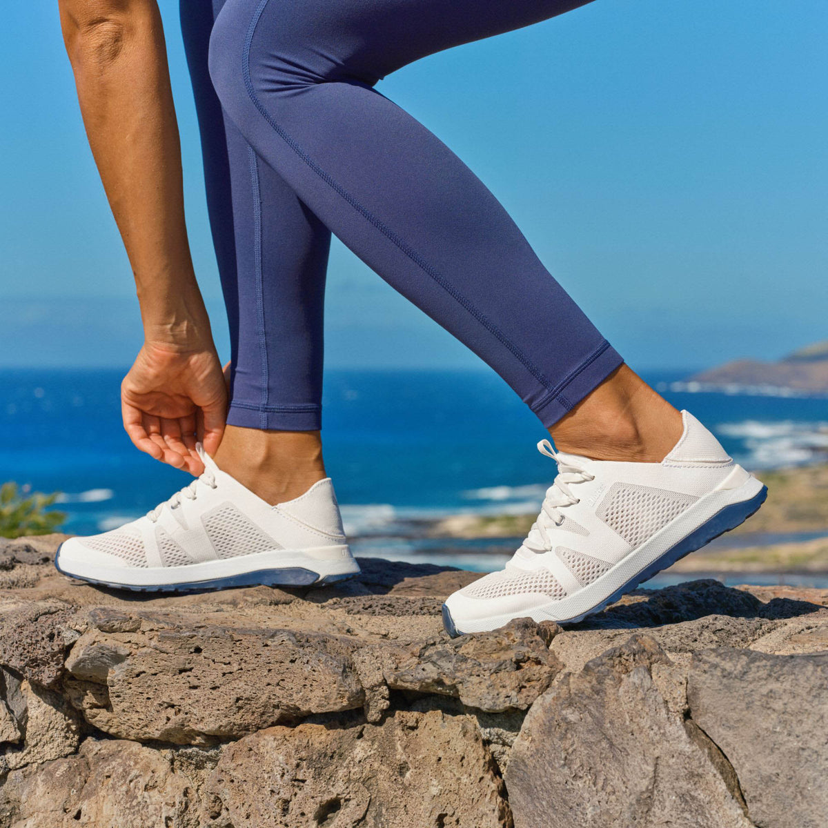 Huia Women’s Athleisure Shoes - White | Women OluKai for sale