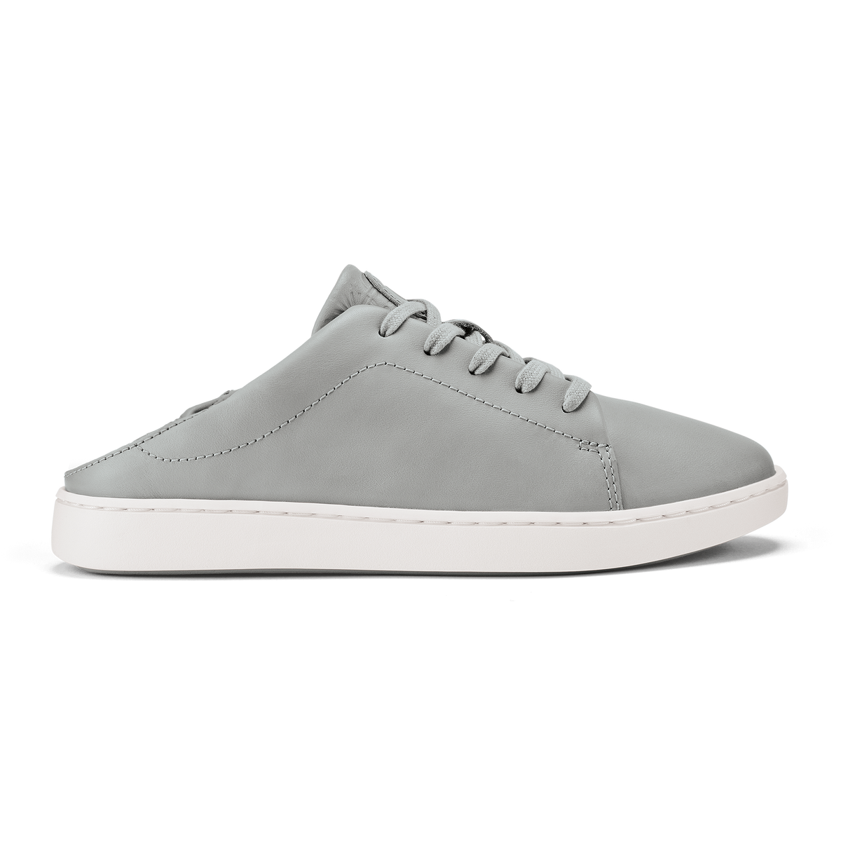 Pehuea Lī ‘Ili Women's Leather Sneakers - Ash | Women OluKai outlet