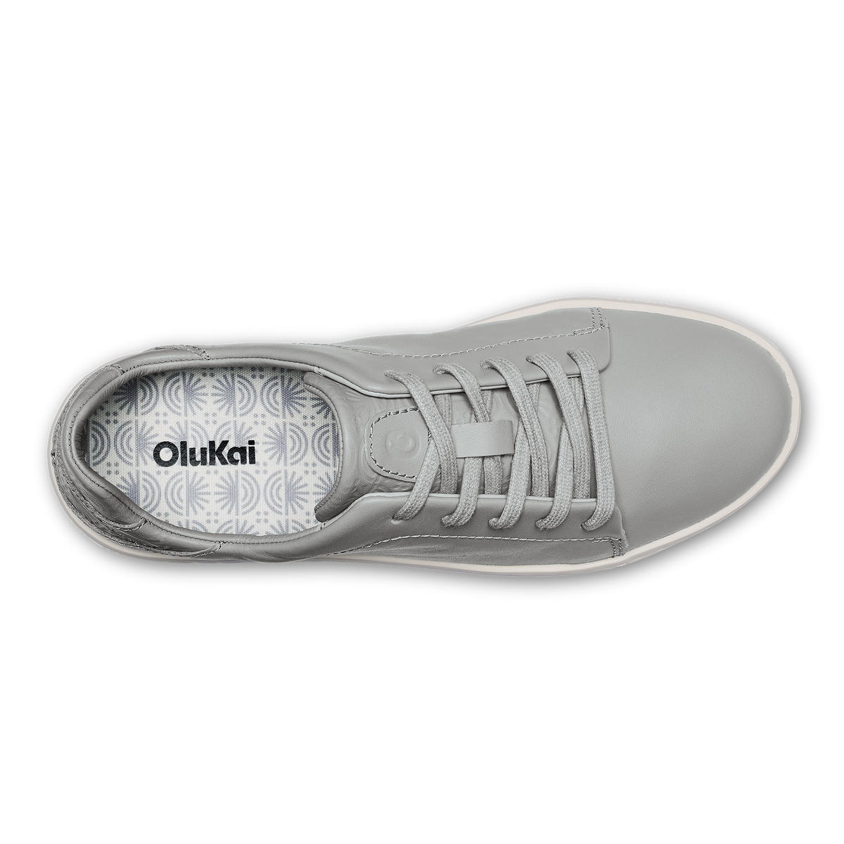 Pehuea Lī ‘Ili Women's Leather Sneakers - Ash | Women OluKai outlet