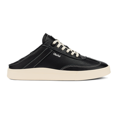 Hā‘upu Women’s Leather Sneakers - Onyx | Women OluKai for sale
