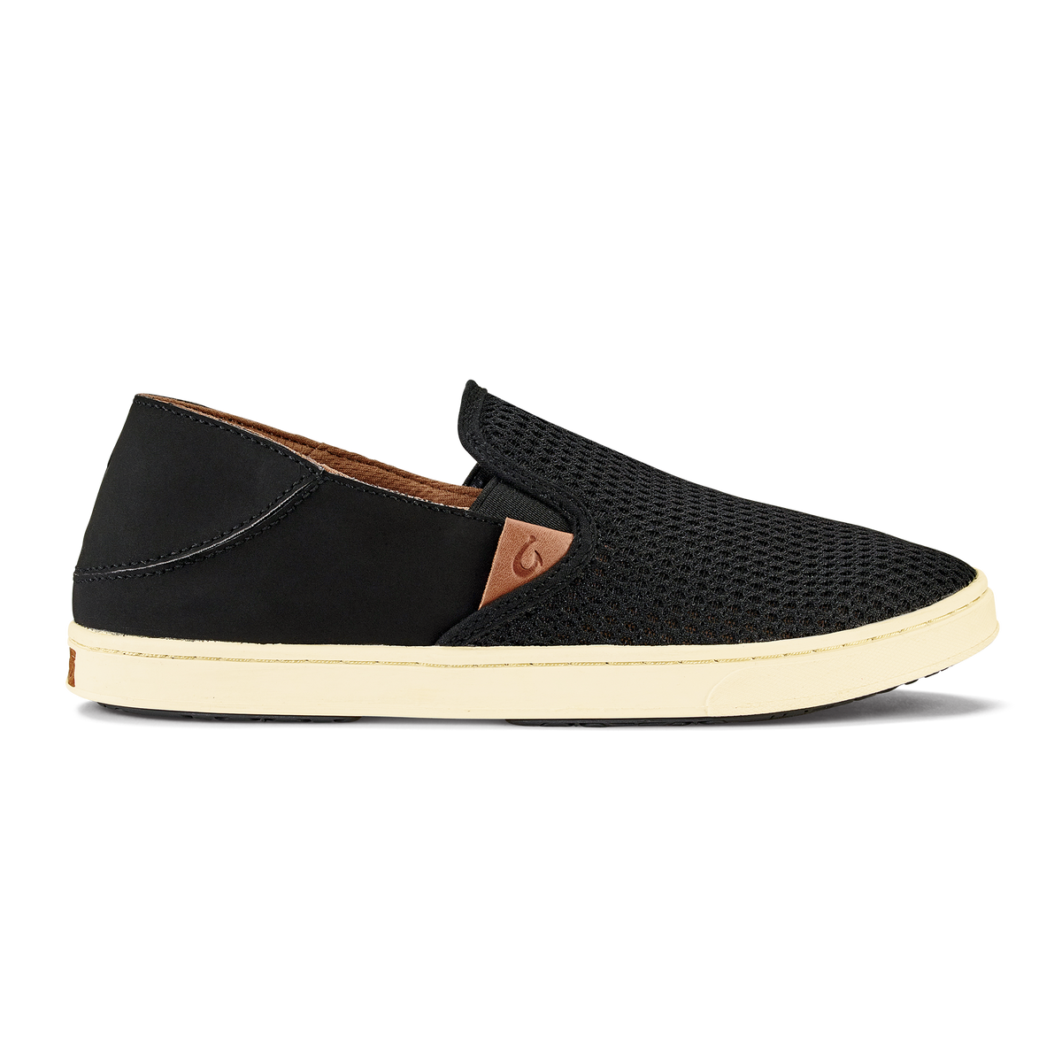 Pehuea Women's Breathable Slip-On Sneakers - Black | Women OluKai for sale
