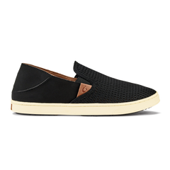 Pehuea Women's Breathable Slip-On Sneakers - Black | Women OluKai for sale