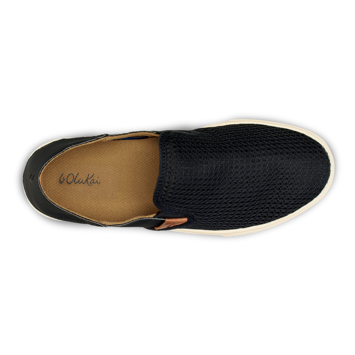 Pehuea Women's Breathable Slip-On Sneakers - Black | Women OluKai for sale