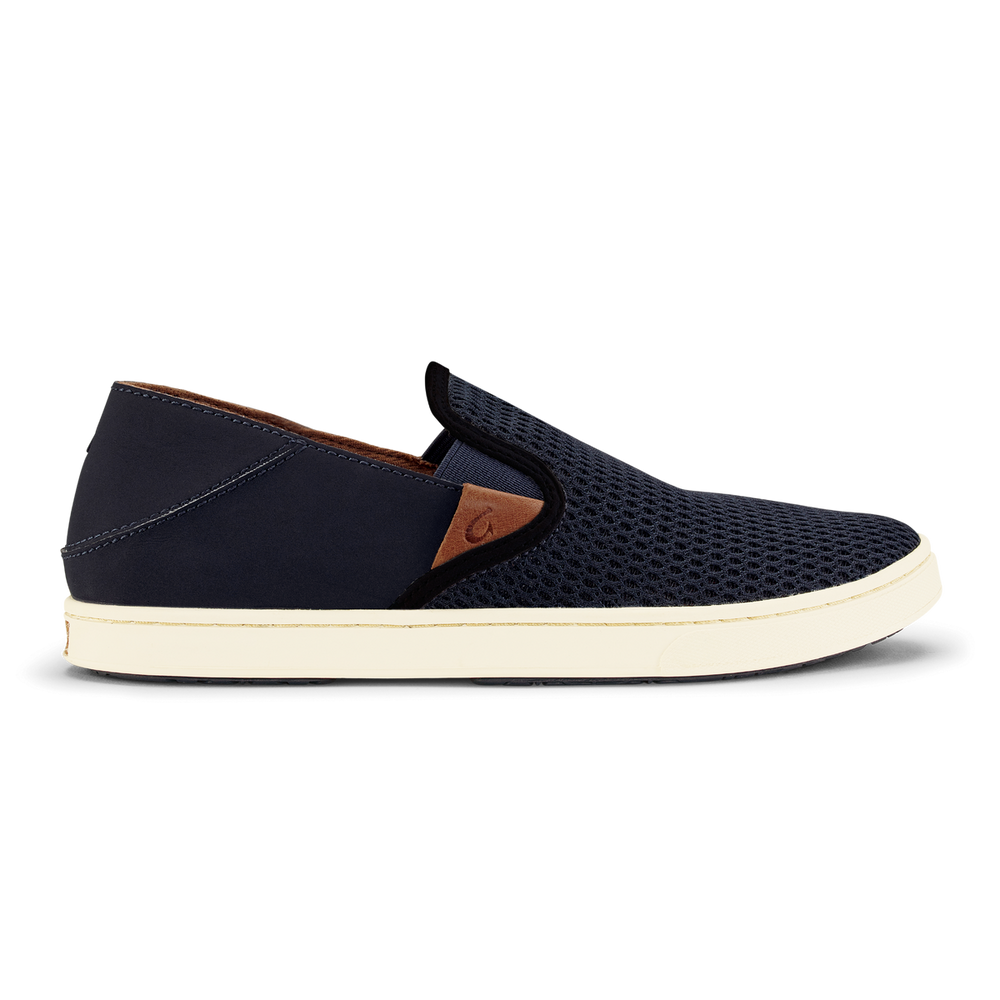 Pehuea Women's Breathable Slip-On Sneakers - Trench Blue | Women OluKai sale