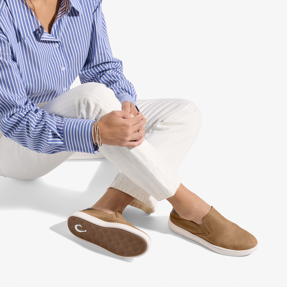 Pehuea Leather - Sahara / Toffee | Women OluKai online