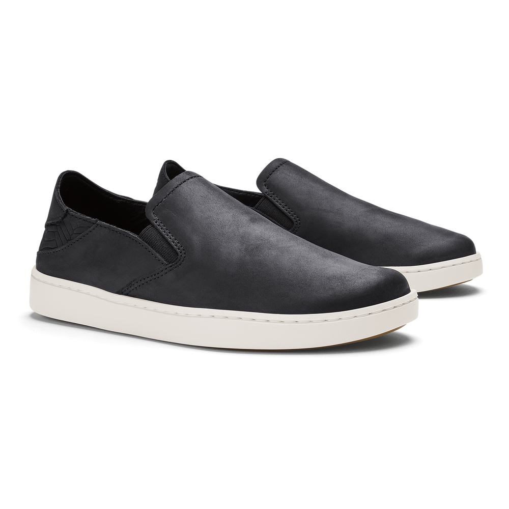 Pehuea Leather - Onyx / Onyx | Women OluKai outlet