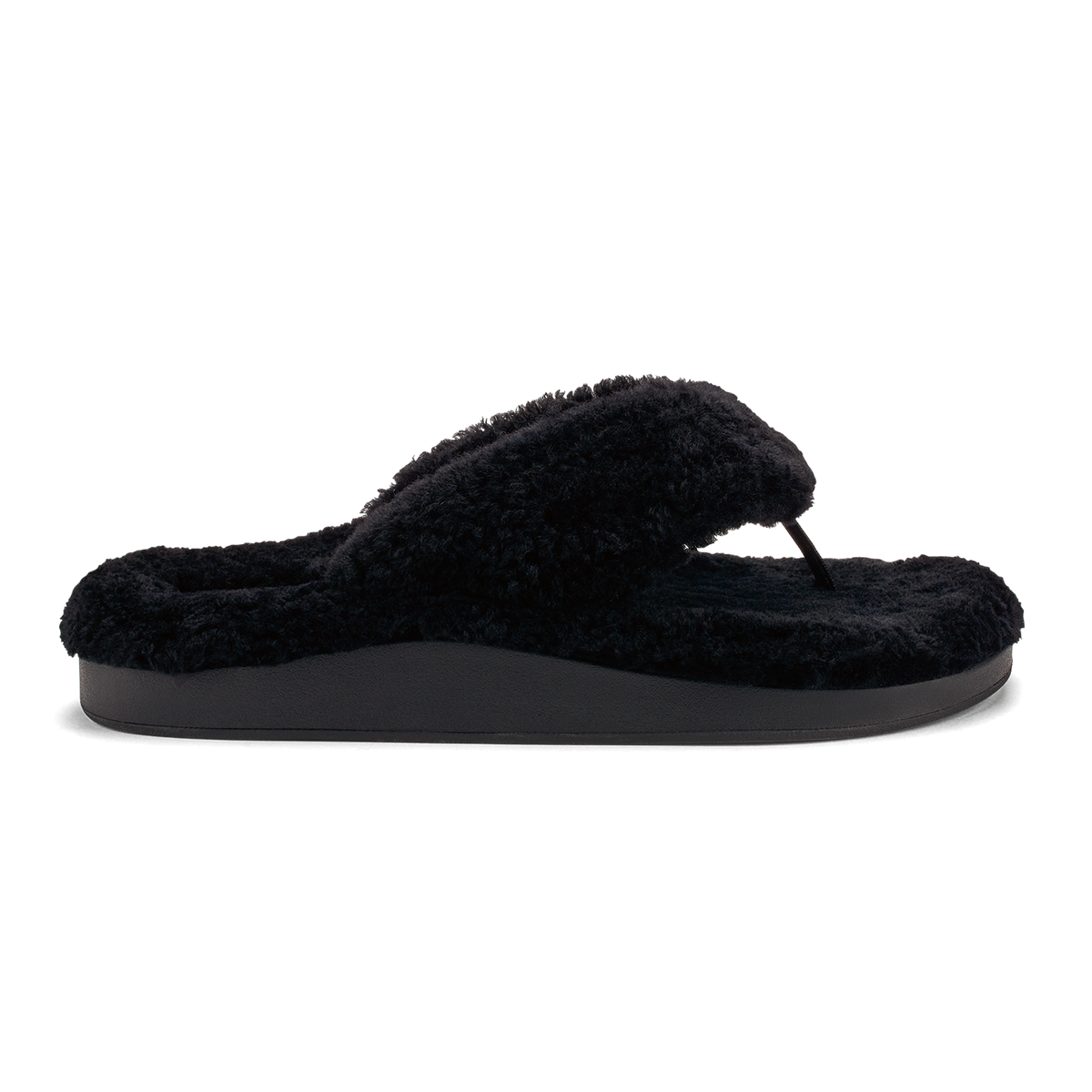 Kīpe'a Heu Women‘s Flip Flop Slippers - Black | Women OluKai sale