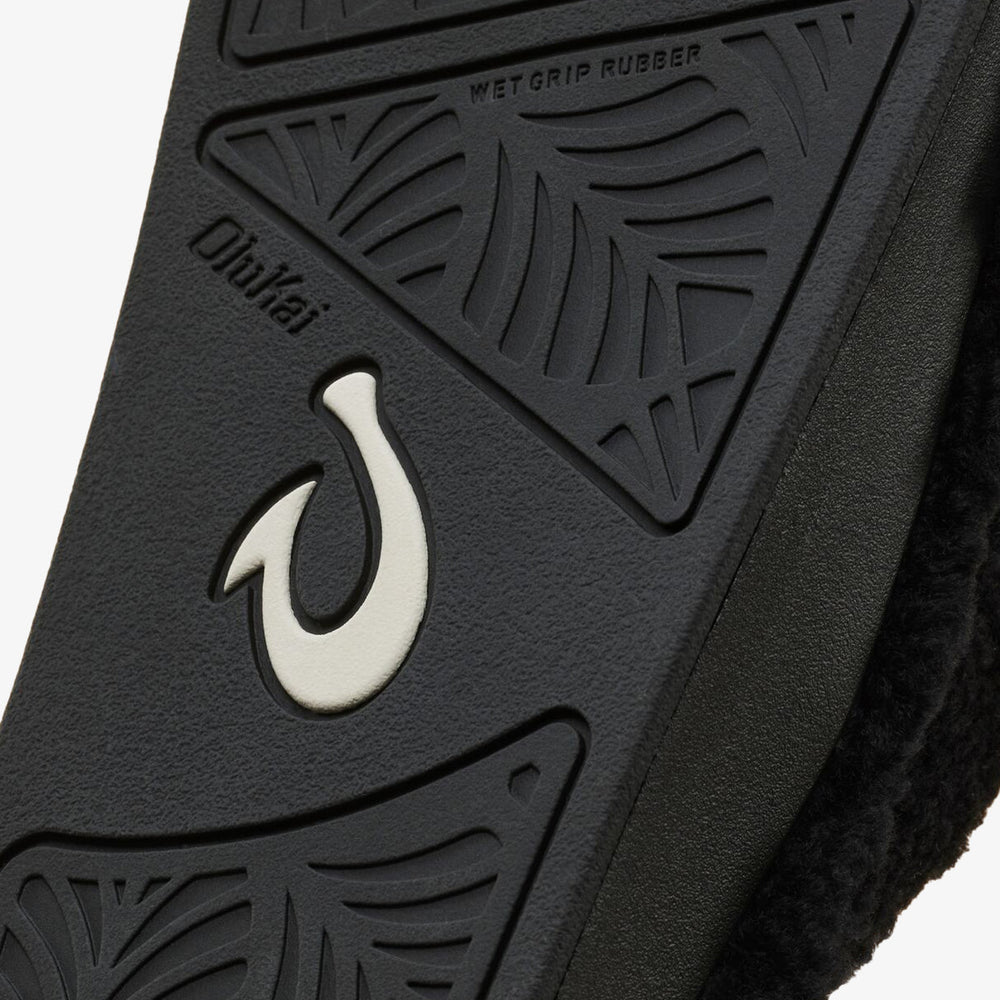 Kīpe'a Heu Women‘s Flip Flop Slippers - Black | Women OluKai sale