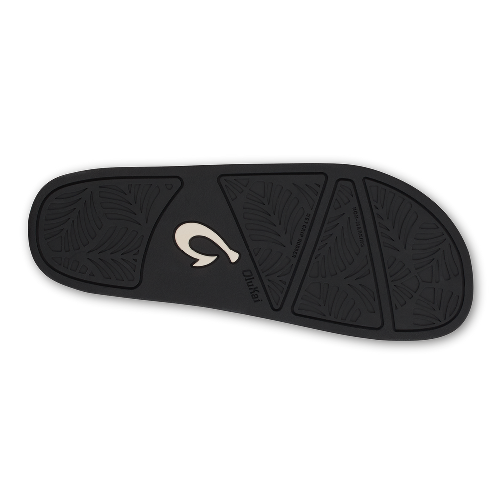 Kīpe'a Heu Women‘s Flip Flop Slippers - Black | Women OluKai sale