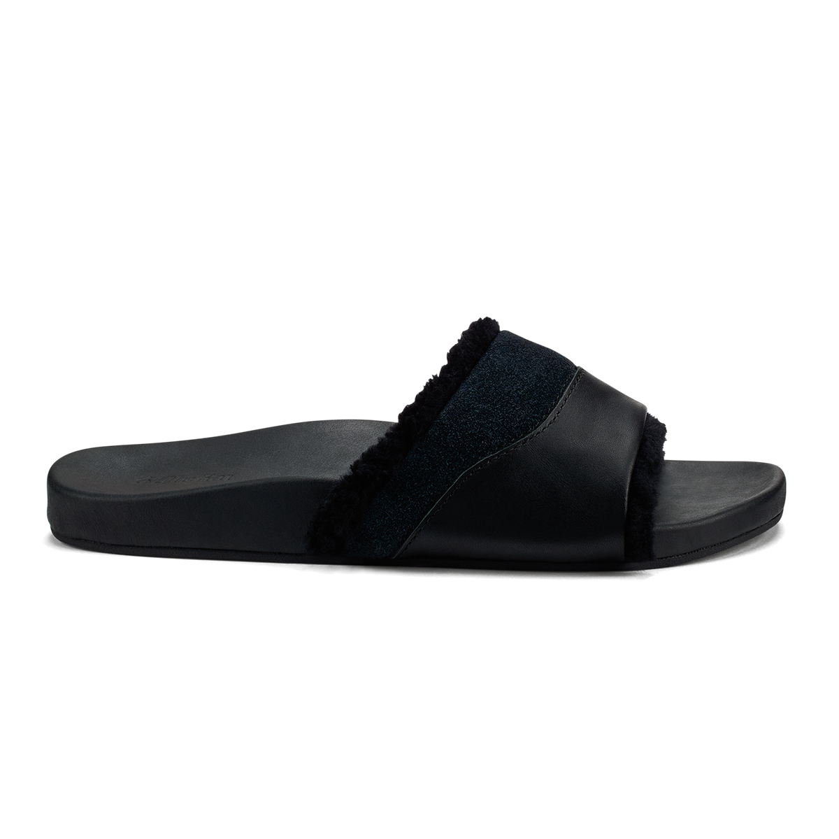 Hō‘ala Slide Women’s Slide Slipper Sandals - Black | Women OluKai for sale