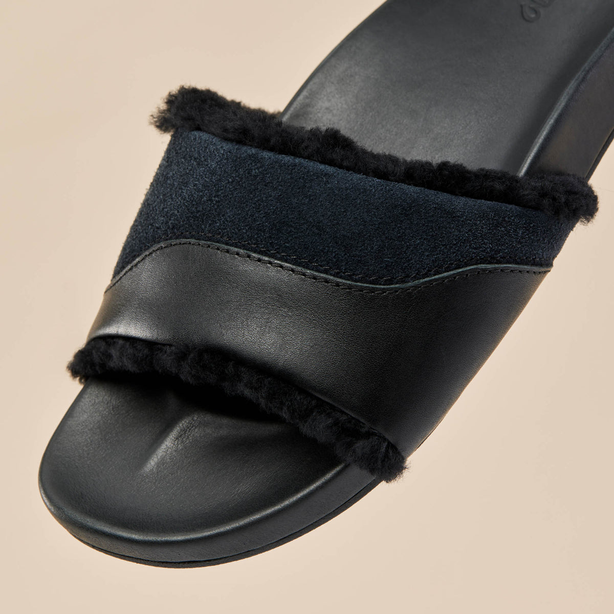 Hō‘ala Slide Women’s Slide Slipper Sandals - Black | Women OluKai for sale
