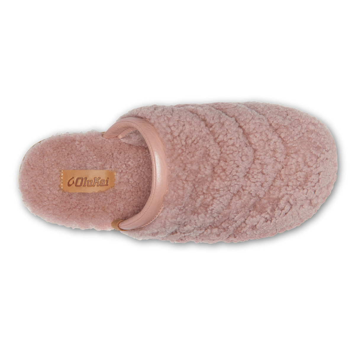 Pūpū Mua Women’s Shearling Mule Slipper - Pink Sea Salt | Women OluKai on sale