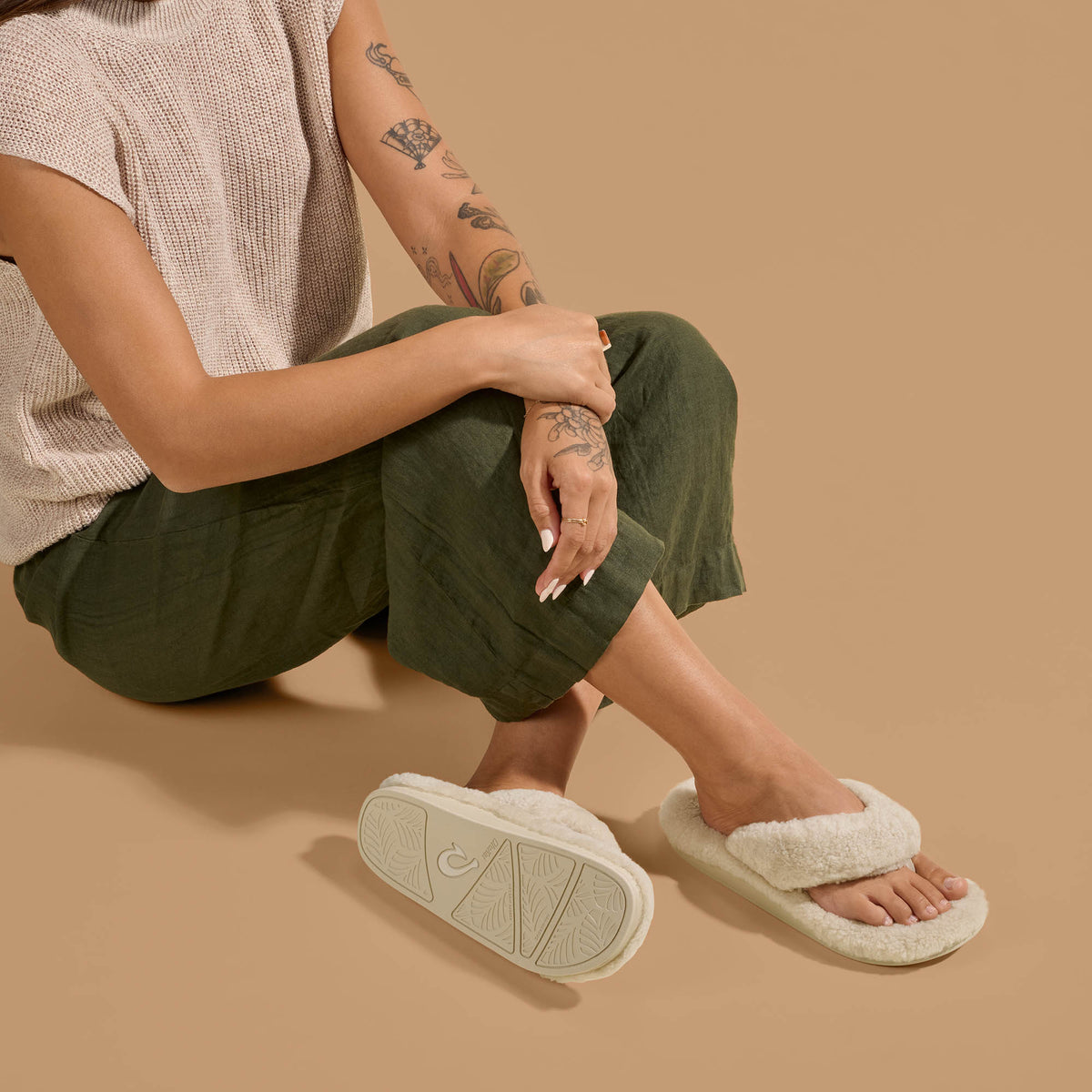 Kīpe'a Heu Women‘s Flip Flop Slippers - Tapa | Women OluKai outlet