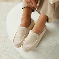 Nohea Slipper - Kapa Stripe / Puka | Women OluKai online