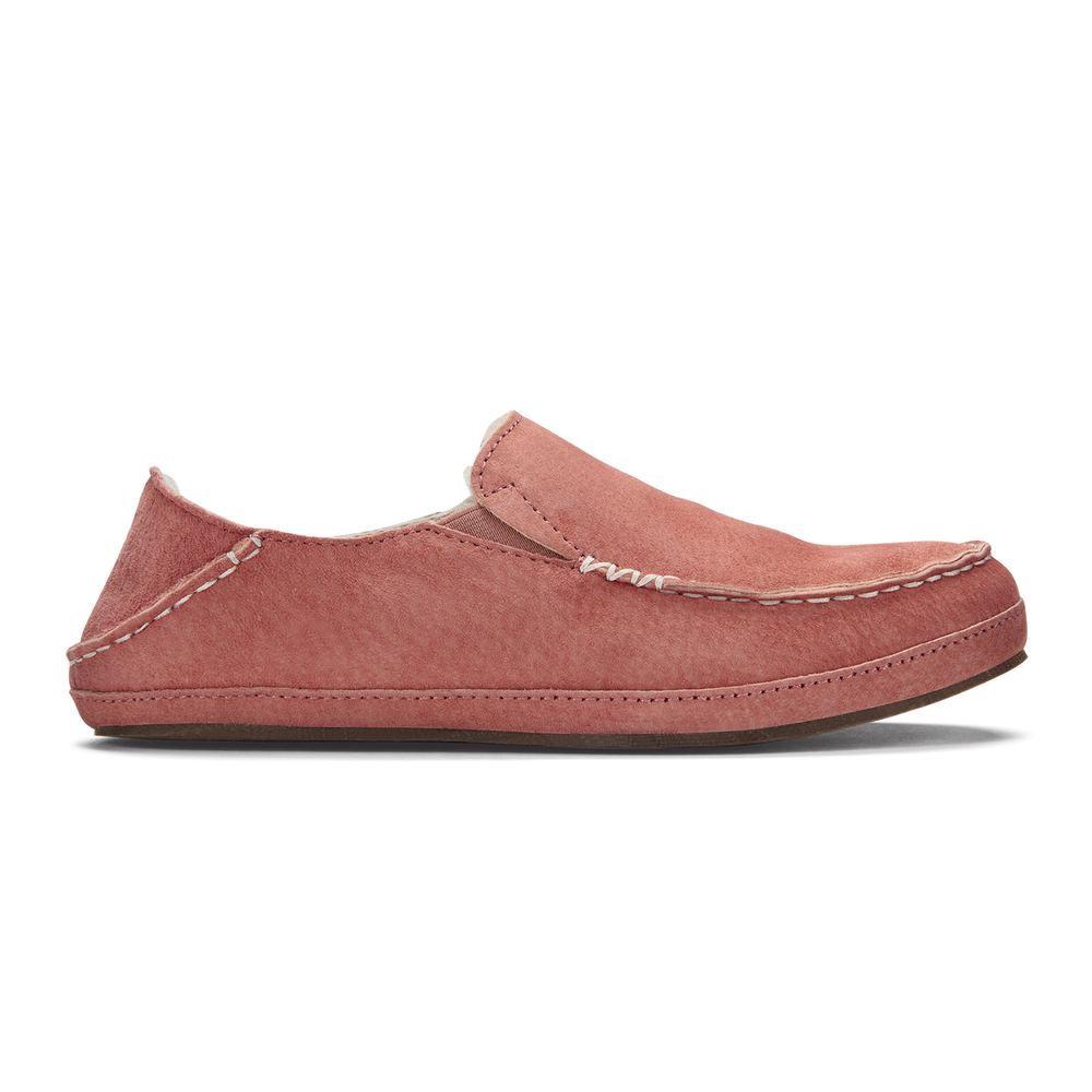 Nohea Women's Leather Slippers - Cedarwood | Women OluKai outlet