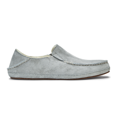 Nohea Women's Leather Slippers - Pale Grey | Women OluKai for sale
