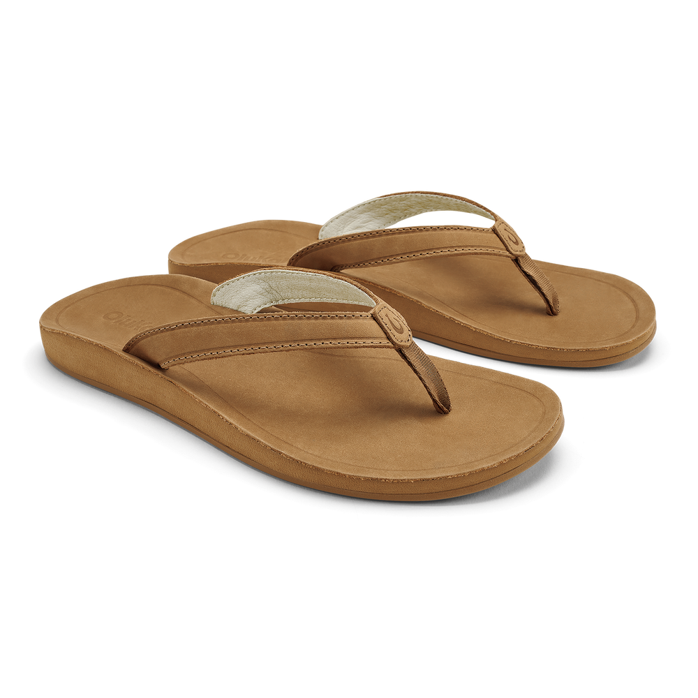 Southshore Women’s Waterproof Leather Sandals - Toffee | Women OluKai sale