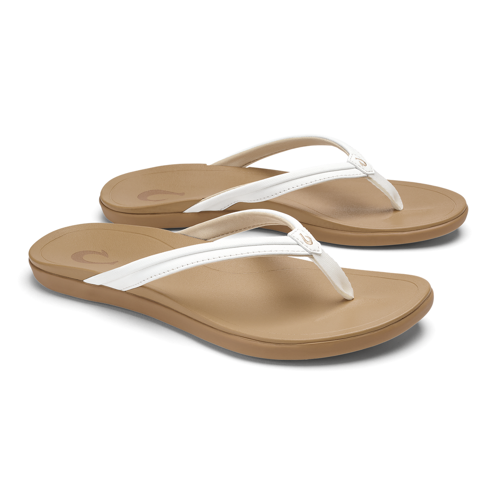 Ho‘opio Malua - Bright White / Warm Sand | Women OluKai discount