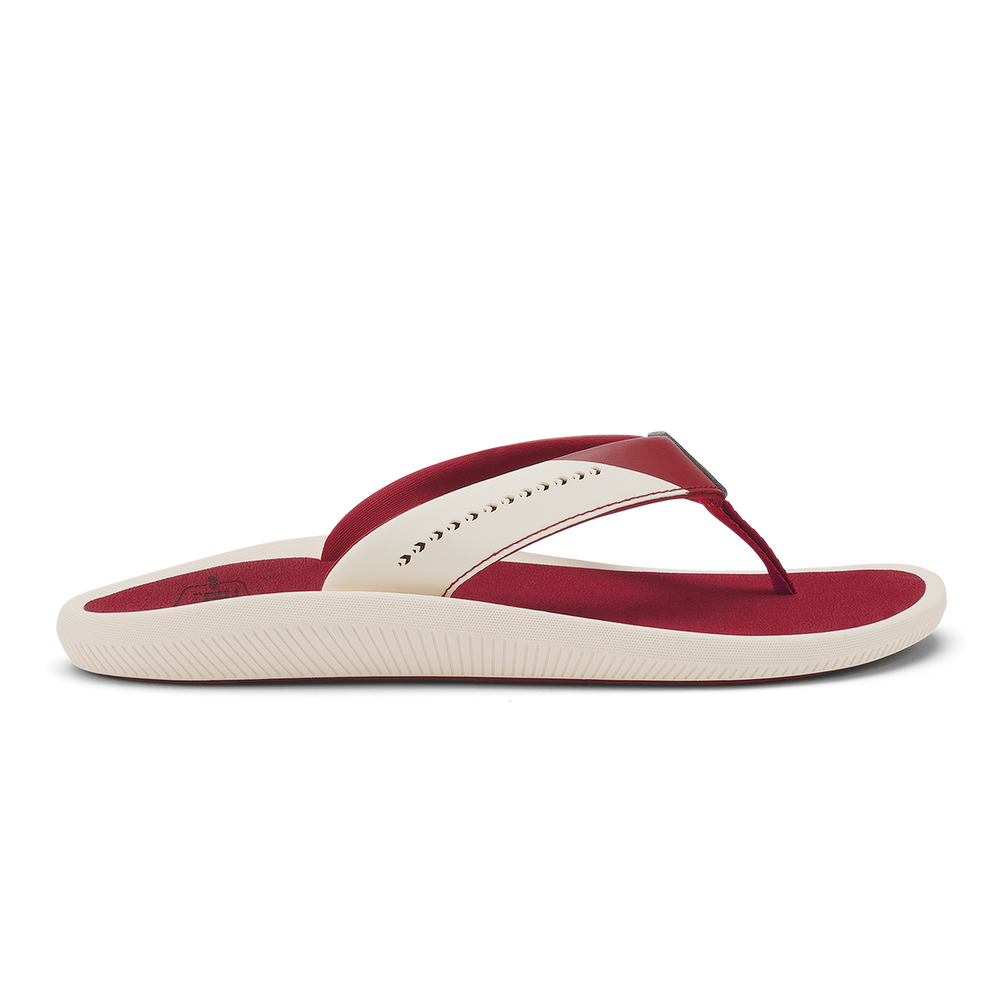 Ulele - Off White / Deep Red | Women OluKai cheap