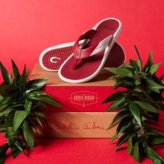 Ulele - Off White / Deep Red | Women OluKai cheap