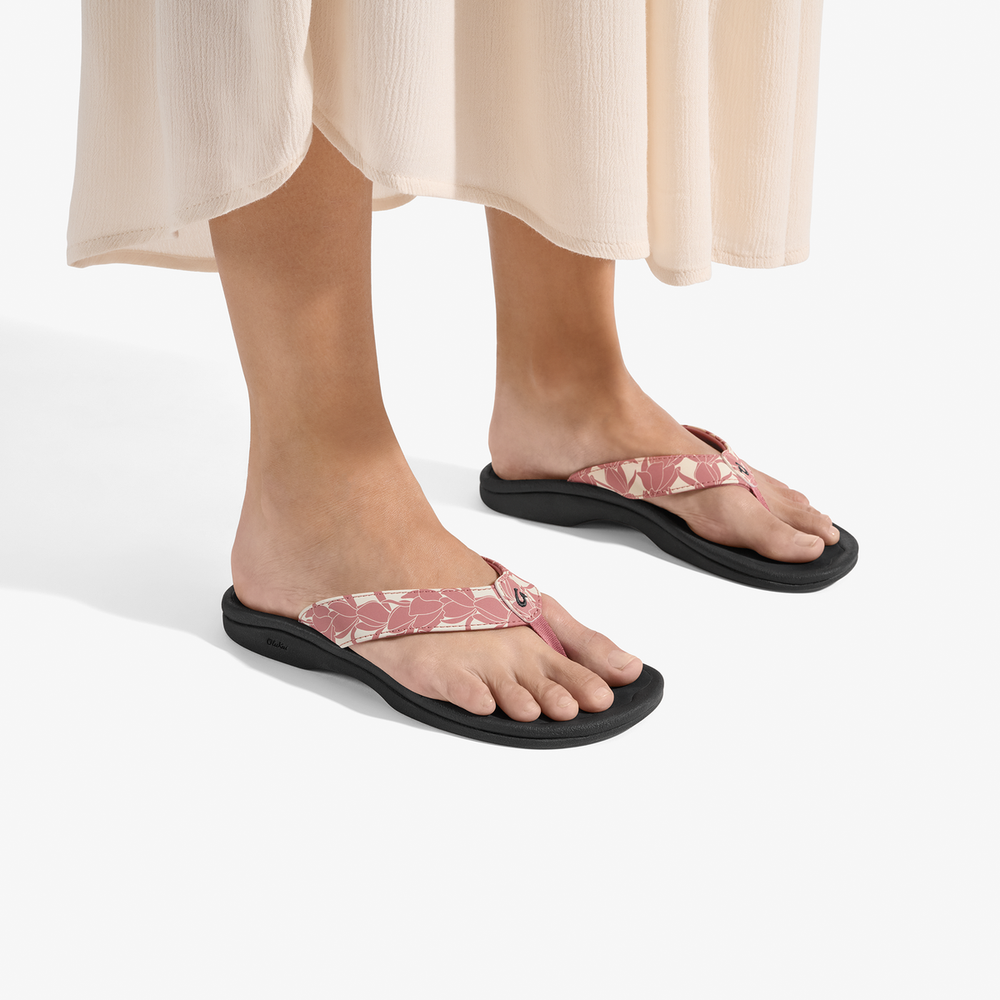 ‘Ohana Women's Best Selling Beach Sandals - Coral Rose / Pa‘i | Women OluKai on sale