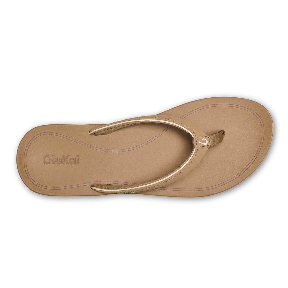 ‘Uiki Women’s Everyday Beach Sandals - Warm Sand | Women OluKai outlet
