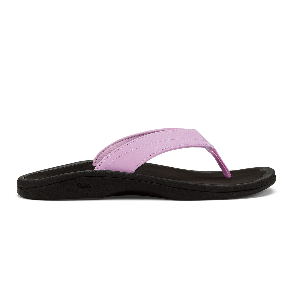‘Ohana Women's Beach Sandals - Paradise Pink / Lava Rock | Women OluKai cheap