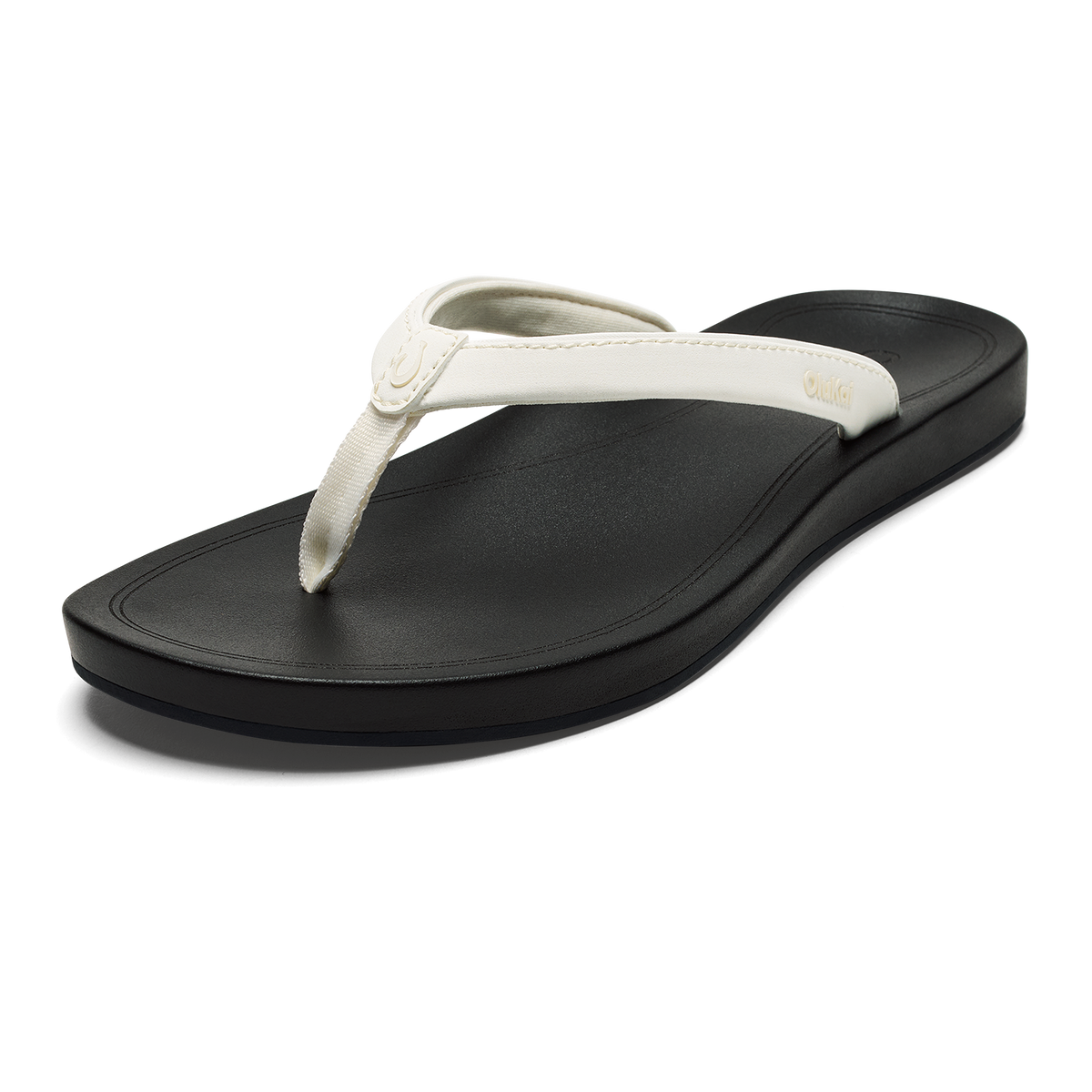 ‘Uiki Women’s Everyday Beach Sandals - Bright White / Lava Rock | Women OluKai near me