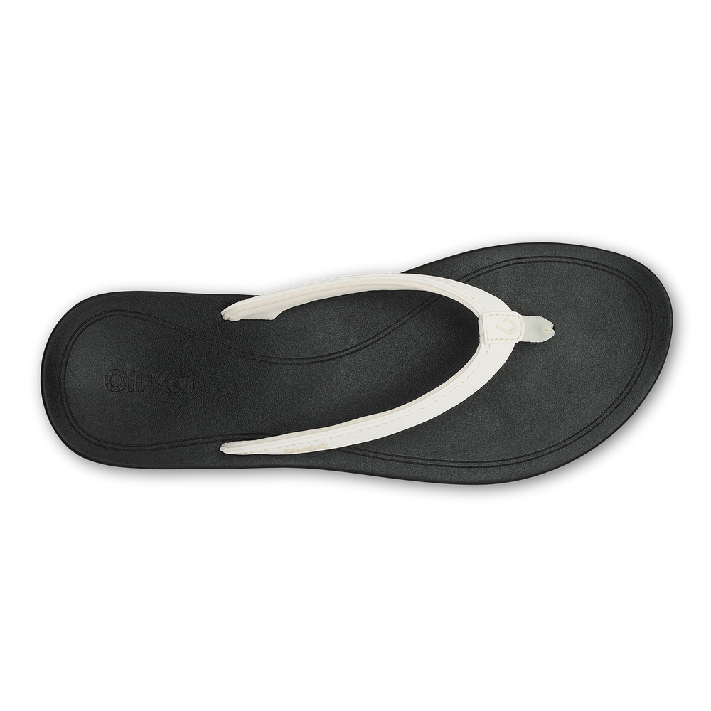 ‘Uiki Women’s Everyday Beach Sandals - Bright White / Lava Rock | Women OluKai near me
