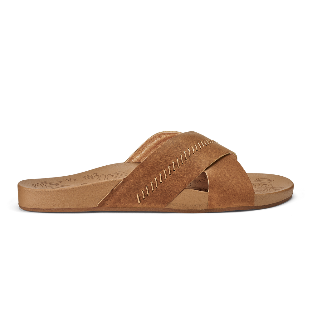 Kipe‘a ‘Olu Women‘s Slide Sandals - Sahara | Women OluKai sale