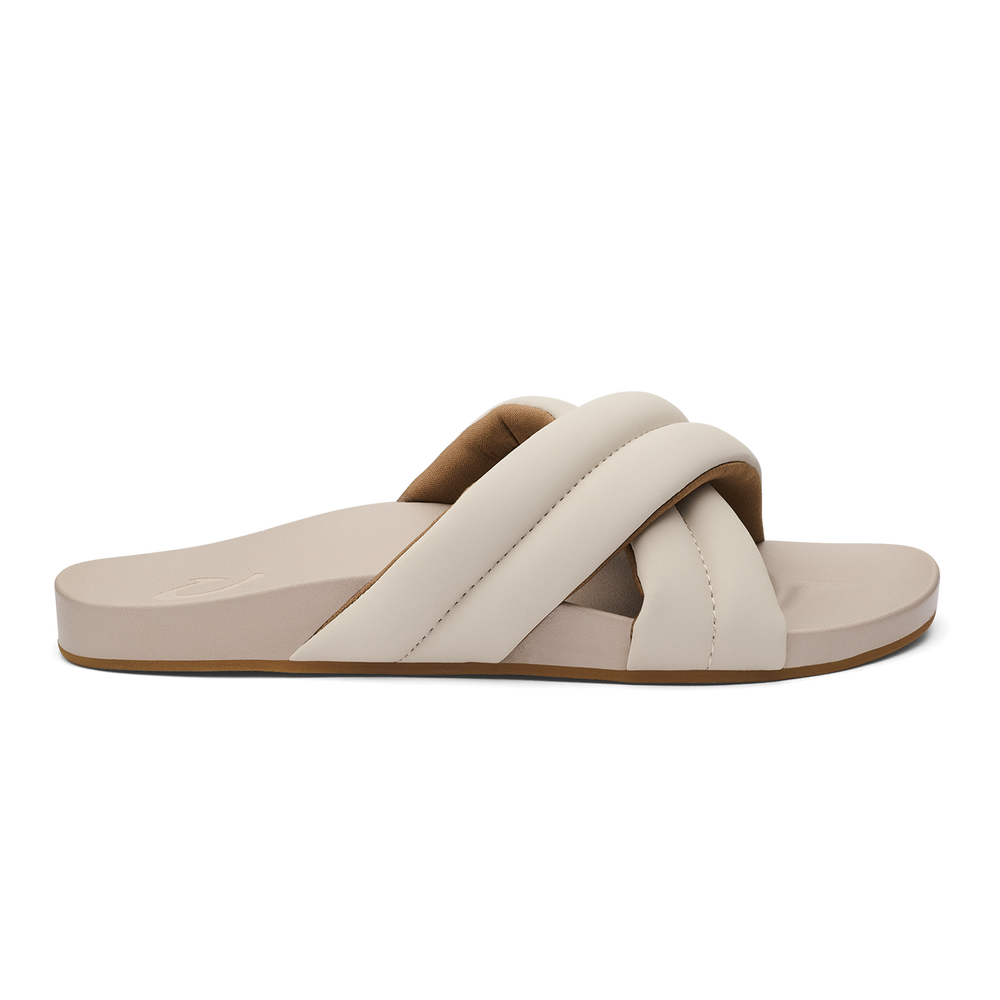 Hila Women’s Beach Slide Sandals - Cloudy | Women OluKai on sale