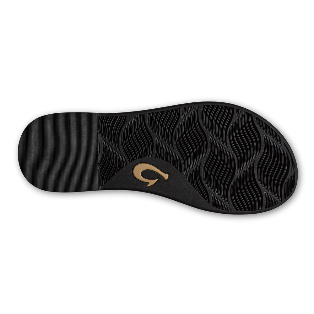 La‘i Slide Women’s Slide Beach Sandals - Black | Women OluKai online