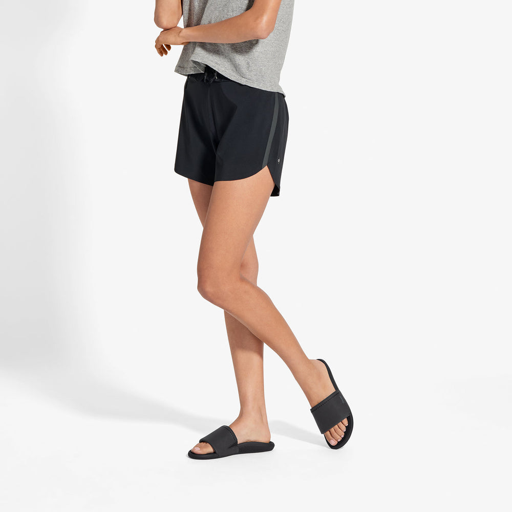 Ulele Slide - Black / Black | Women OluKai sale