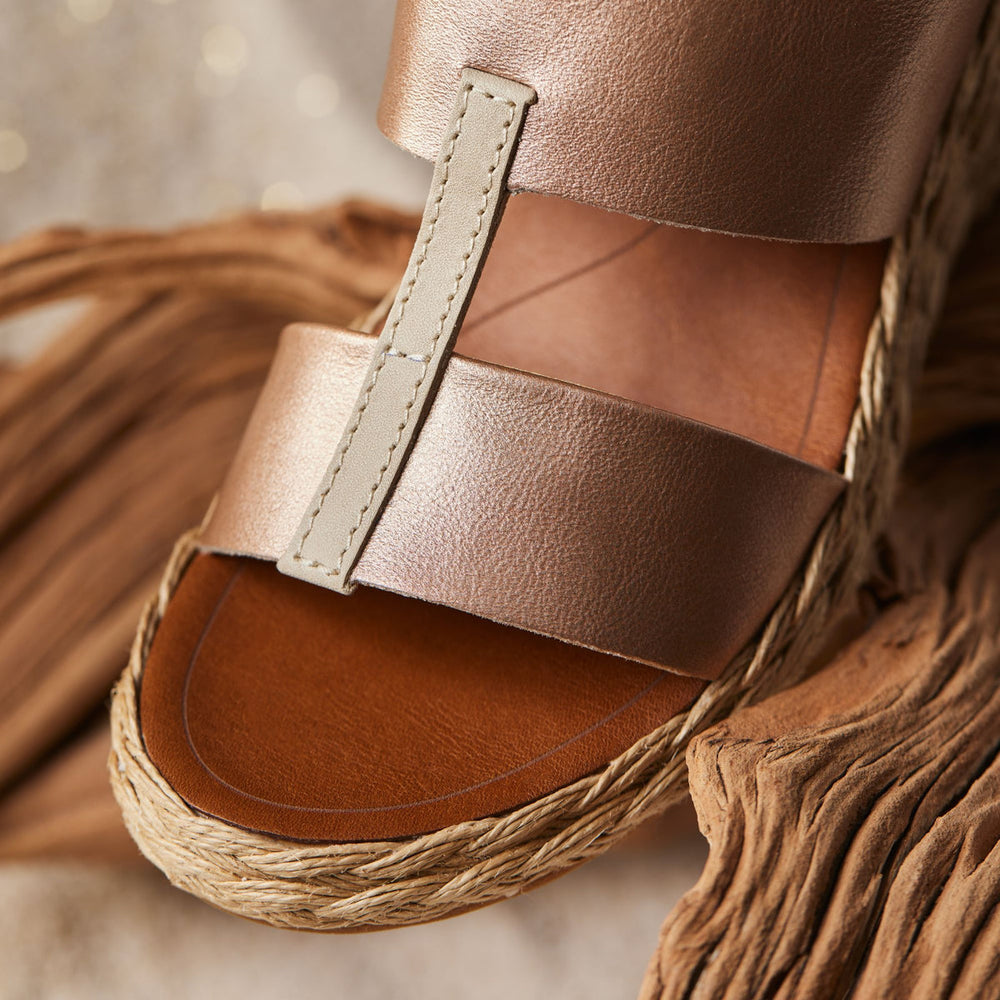 Lile Wedge - Copper / Tan | Women OluKai cheap