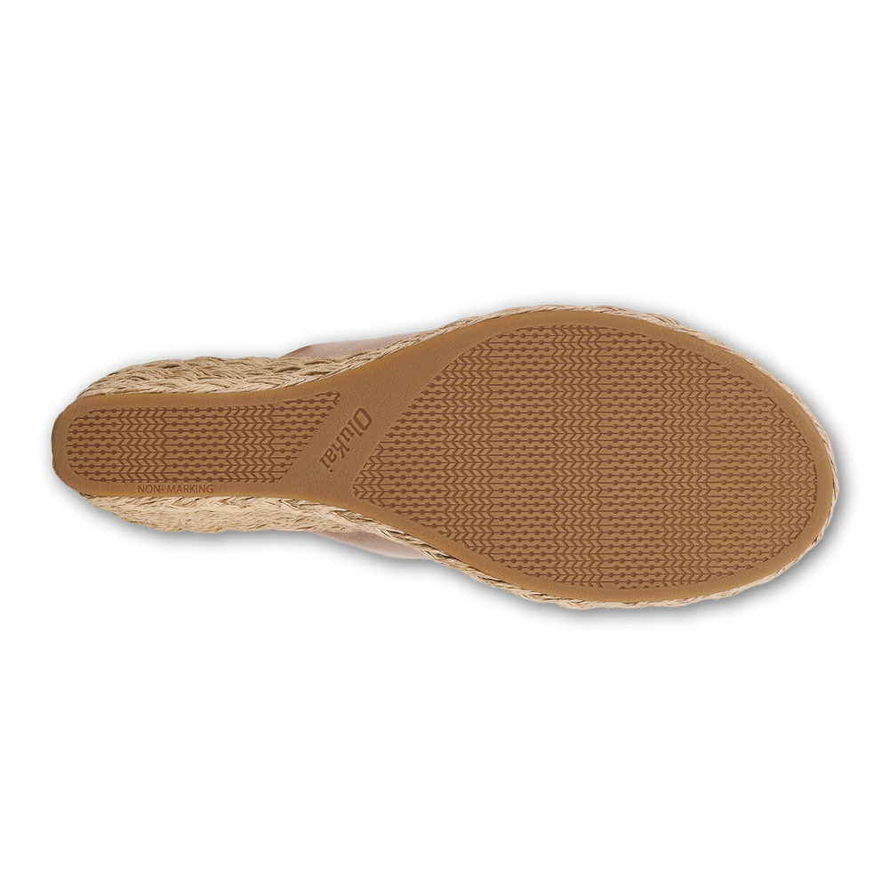 Lile Wedge - Copper / Tan | Women OluKai cheap