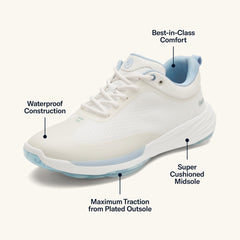 Mākena Women’s Waterproof Golf Shoes - Bright White | Women OluKai sale
